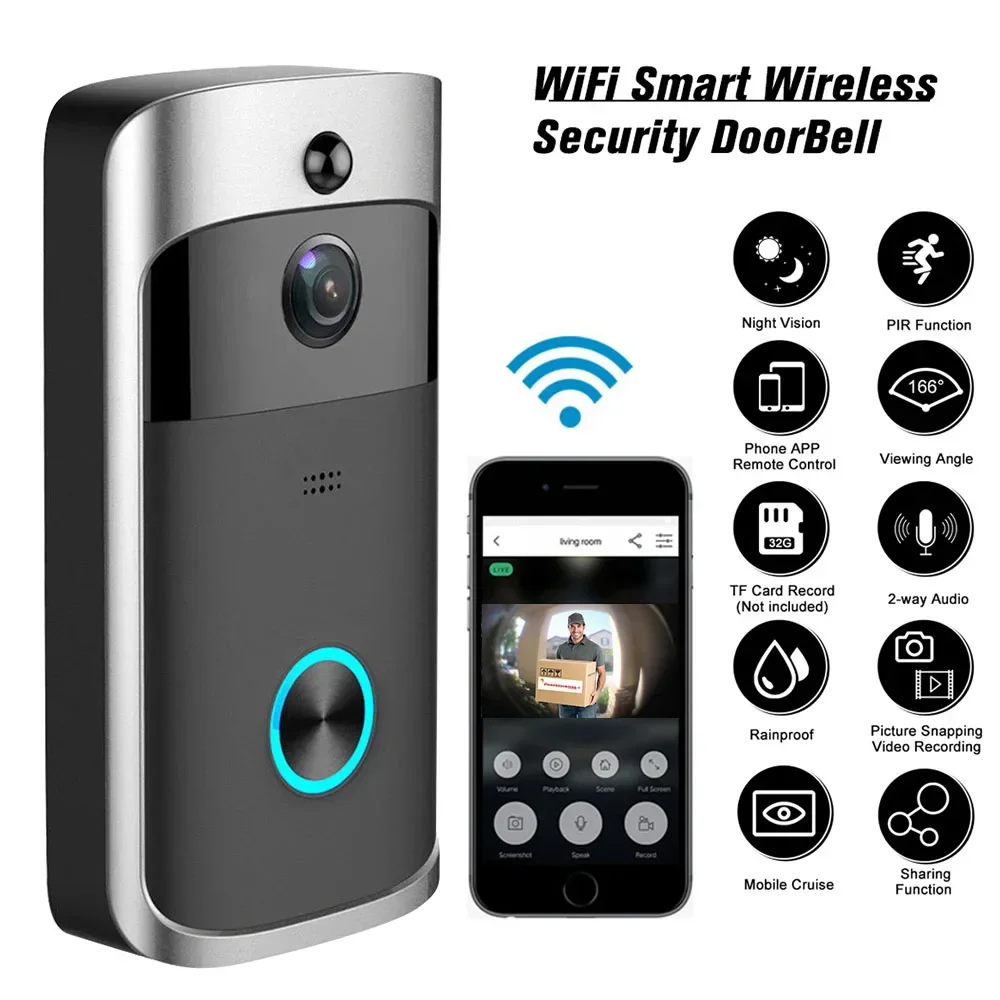 720P HD Akıllı Ev Kablosuz WIF - Smart Home Video Doorphone Ezviz incelemesi ve fiyatı