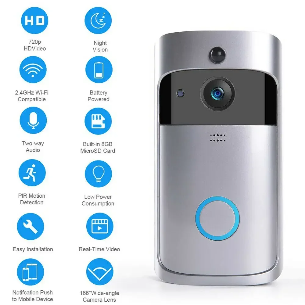 720P HD Akıllı Ev Kablosuz WIF - Smart Home Video Doorphone Ezviz incelemesi ve fiyatı