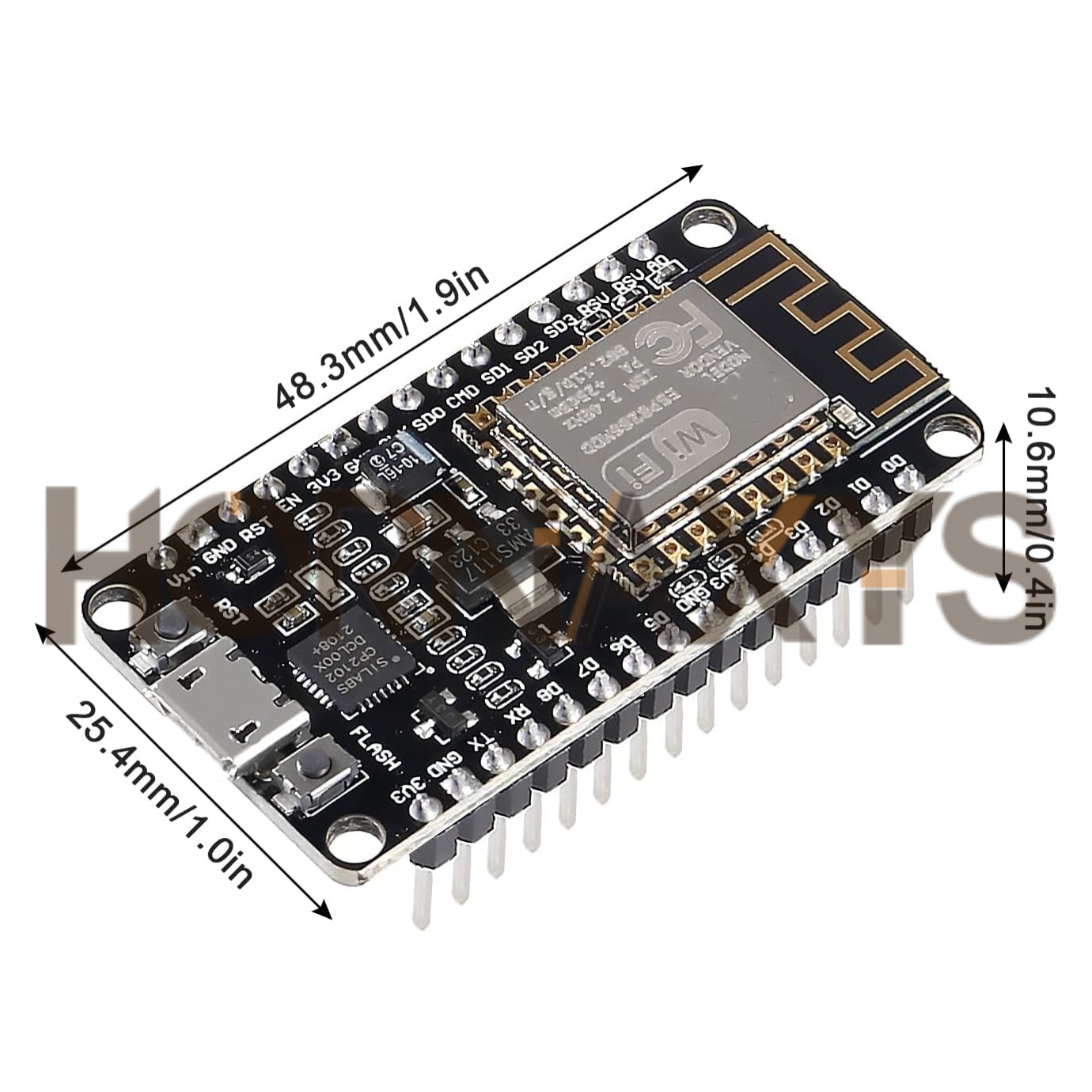 1-10 adet/kablosuz modül CP210 - Smart Home Esp8266 incelemesi ve fiyatı
