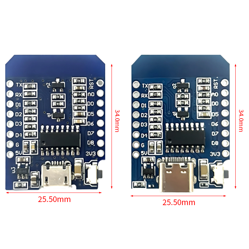 XCW WeMos D1 Mini TYPE-C/Micro - Smart Home Esp8266 incelemesi ve fiyatı