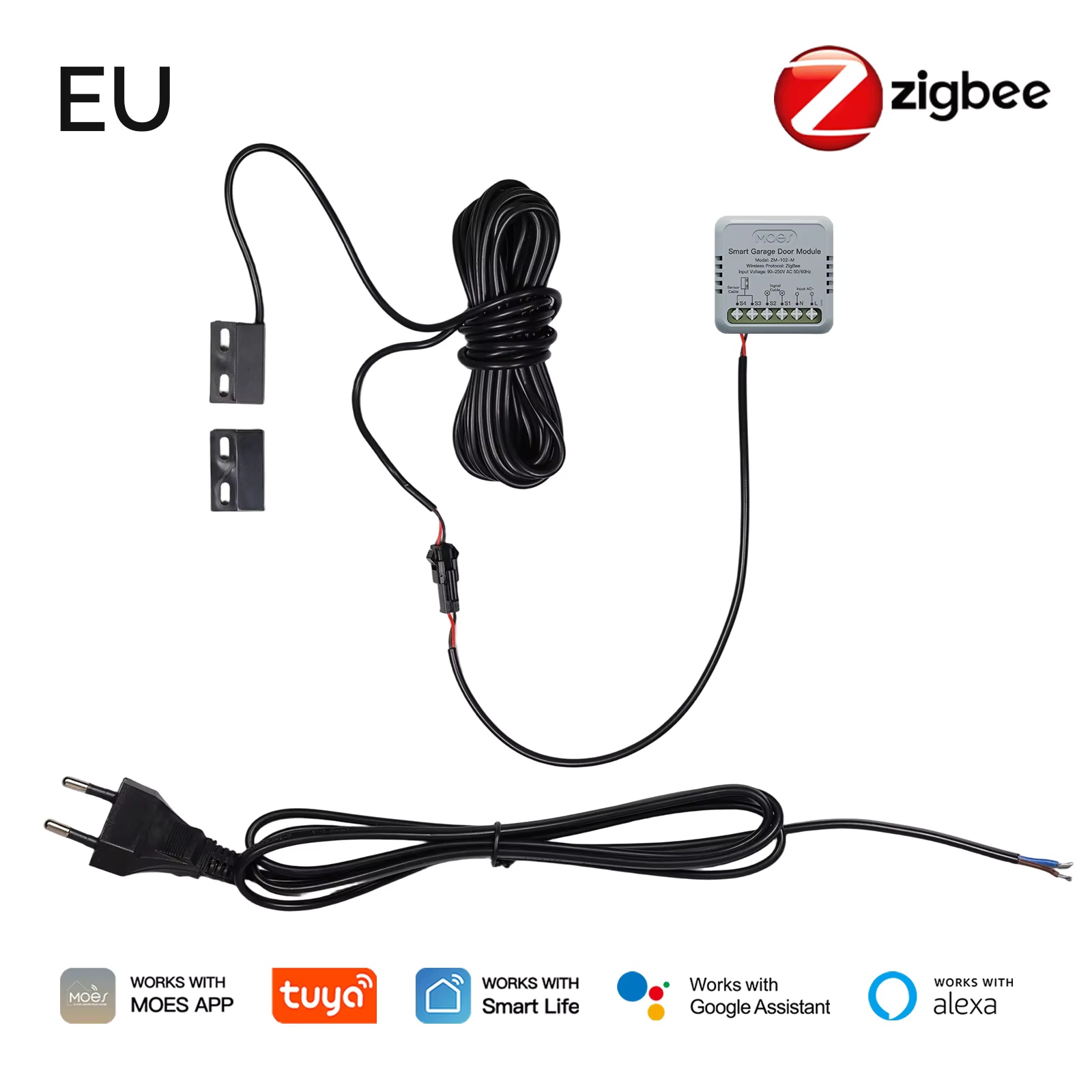 MOES Zigbee Garaj Kapısı Kontr - Smart Home Assistant incelemesi ve fiyatı