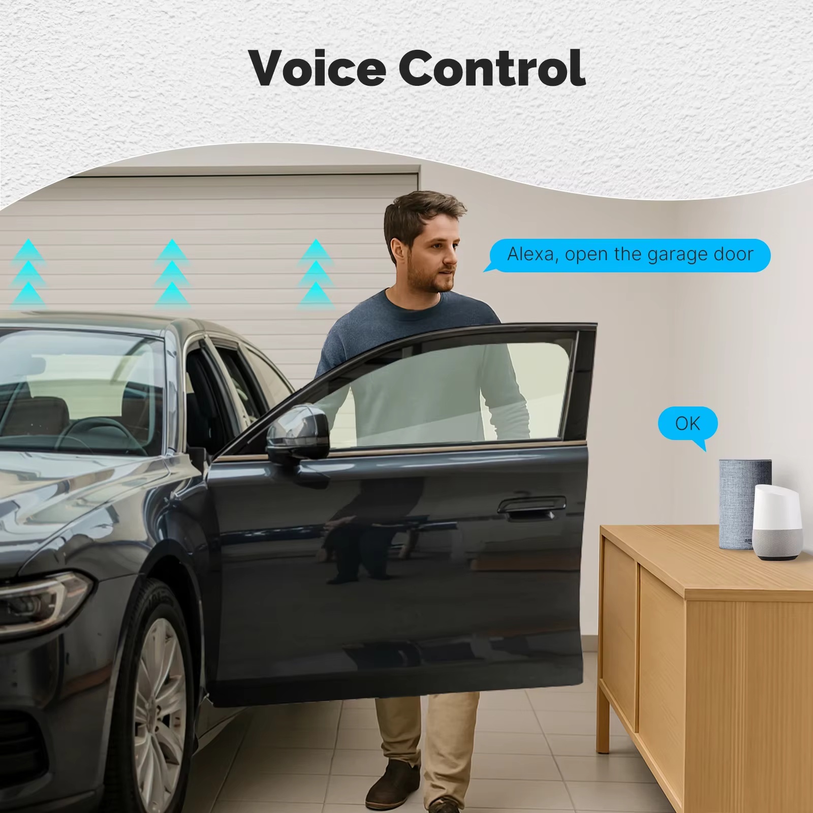 MOES Zigbee Garaj Kapısı Kontr - Smart Home Assistant incelemesi ve fiyatı