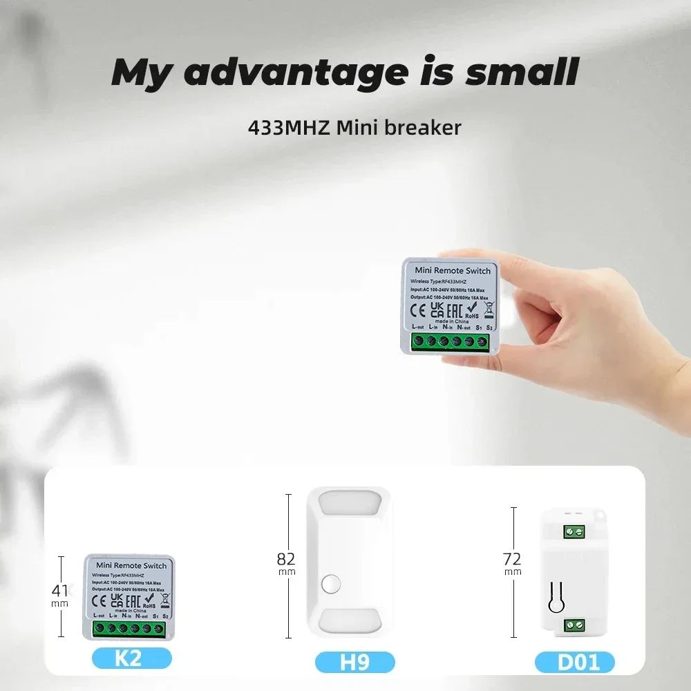 433 Mhz RF 86 Duvar Paneli Ana - Smart Home Ventilation incelemesi ve fiyatı