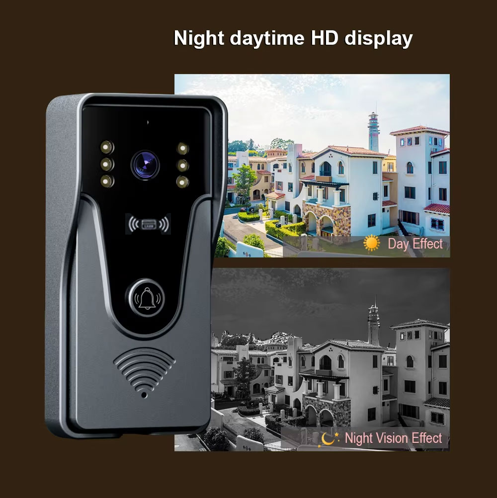 Tuya 1080 P 7 Inç Renkli Dokun - Smart Home Video Doorphone Ezviz incelemesi ve fiyatı