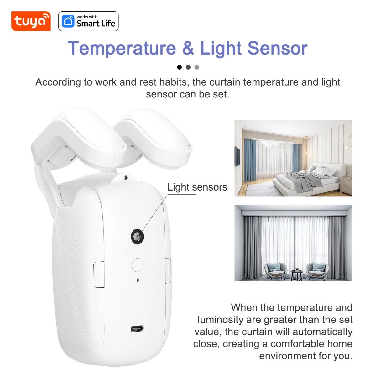 Tuya Akıllı Perde Robotu (Roma - Smart Curtain Robot incelemesi ve fiyatı