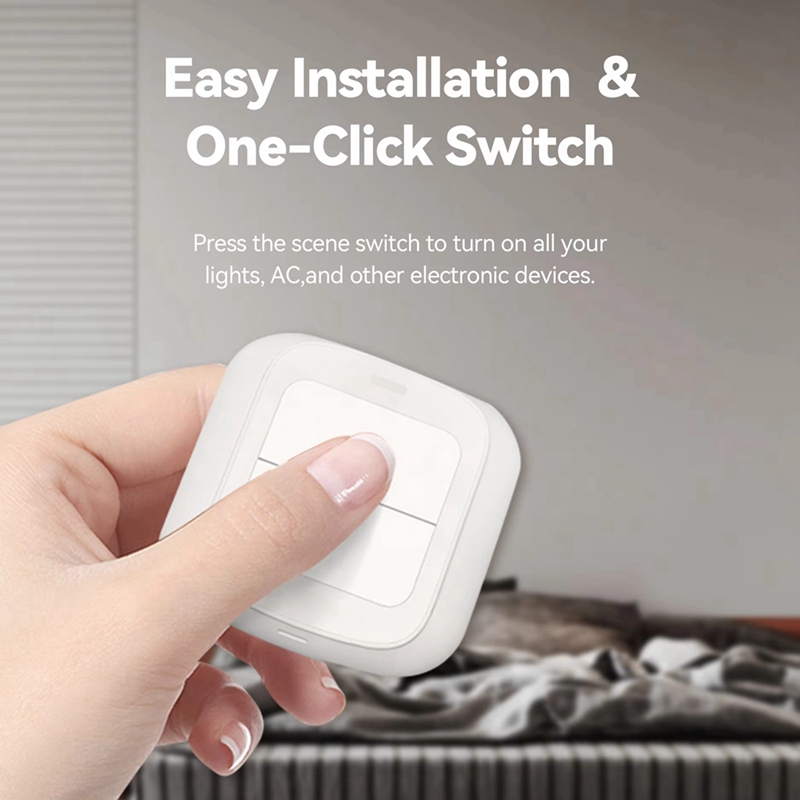 ● Tuya WIFI 2'li Sahne Düğmesi - Smart Home Control Panel incelemesi ve fiyatı
