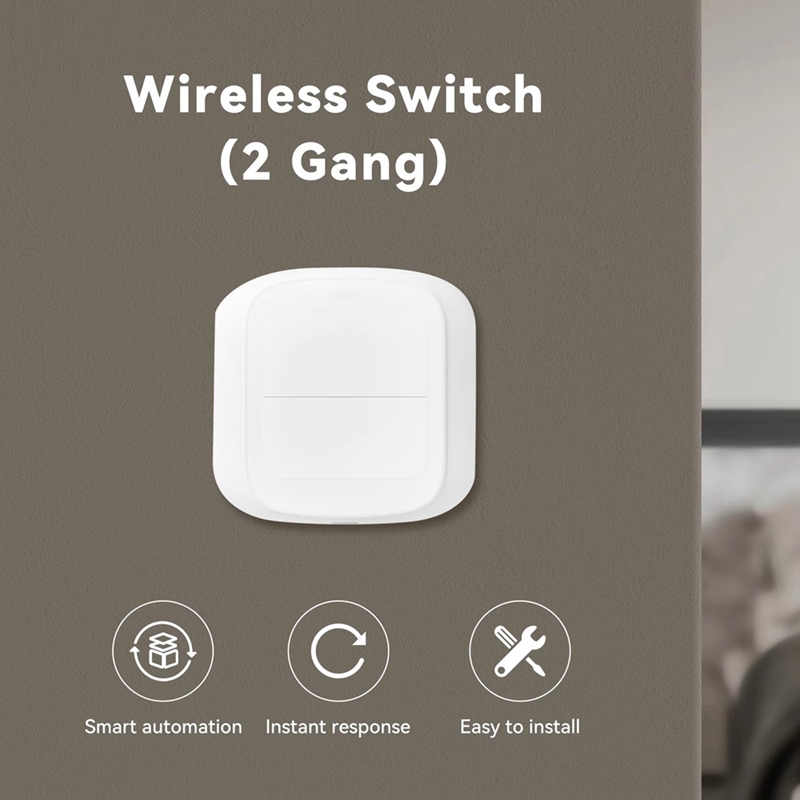 ● Tuya WIFI 2'li Sahne Düğmesi - Smart Home Control Panel incelemesi ve fiyatı