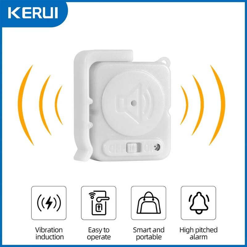 KERUI Kablosuz Titreşim Alarm  - Door Window Sensor incelemesi ve fiyatı