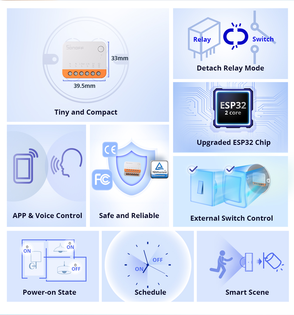 Sonoff Mini R4 Extreme Wifi Ak - Smart Home Wiz incelemesi ve fiyatı