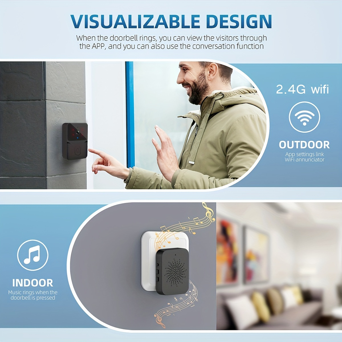 Tuya Kablosuz Akıllı Görüntülü - Smart Home Video Doorphone Ezviz incelemesi ve fiyatı